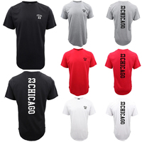 Summer Men's Short Sleeve Active Sports Gym T Shirts Top Chicago 23 Michael Jordan Tee Graphic T Shirts