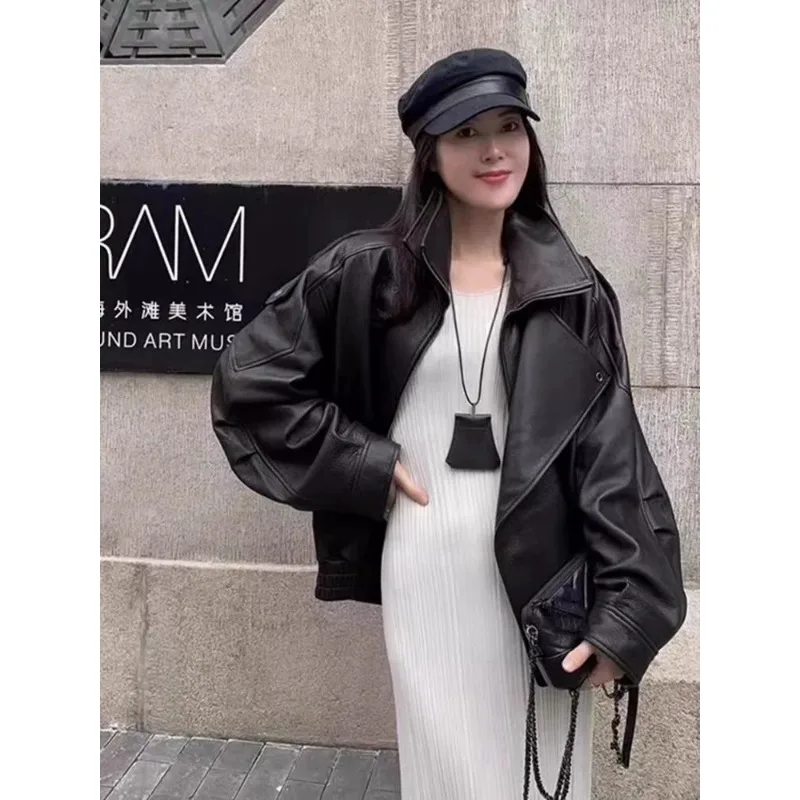 Modelli primavera autunno da uomo e da donna Giacca da motociclista dal design unico e versatile di bell'aspetto