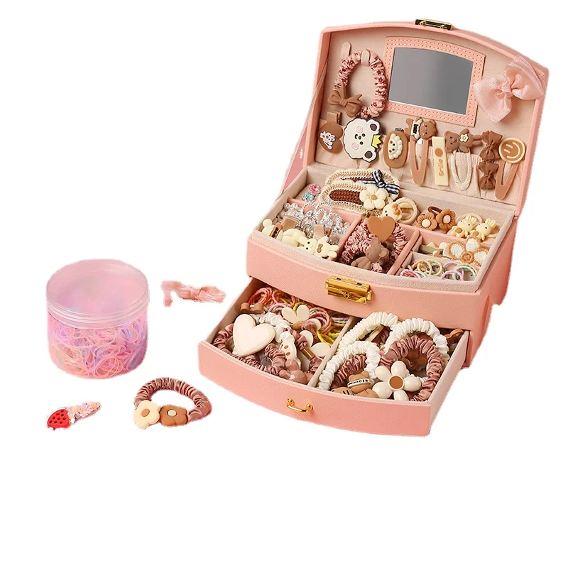 

Hxl Gift Children's Toy High-End Girls' Jewelry Box 61