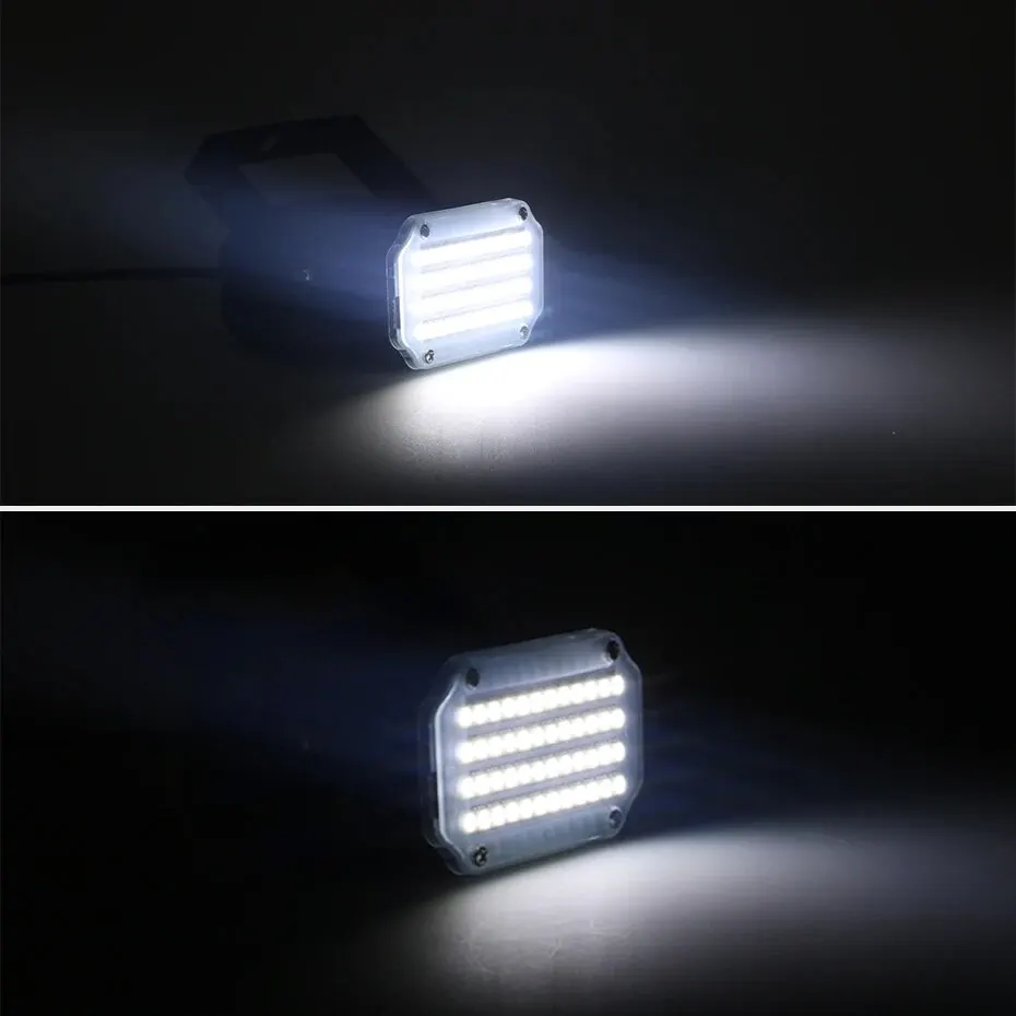 Remote 48 RGB UV LED DJ Disco Sound Activated Stage Lighting Effect Party Holiday Club Strobe Flash Lights With Remote Control