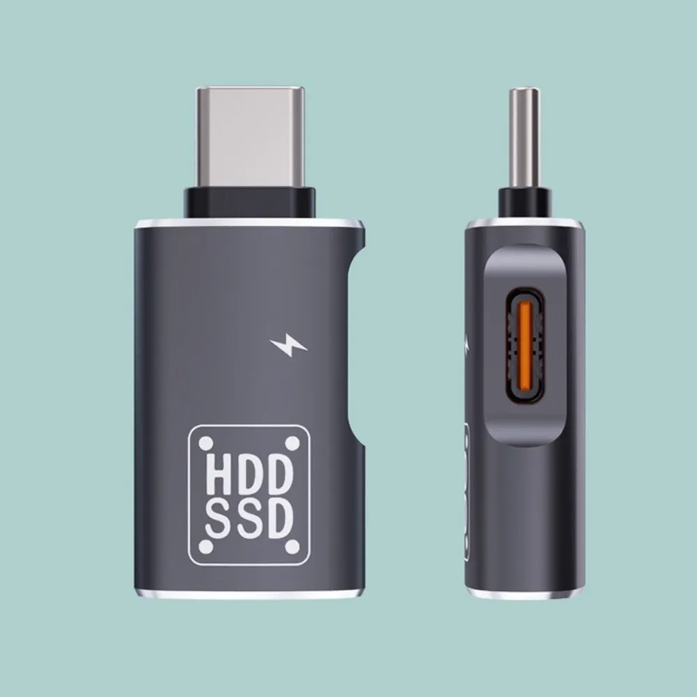 محول من النوع C إلى USB3.0 من النوع C OTG عالي السرعة محمول OTG 2 في 1 محول PD شحن نقل البيانات 2 في 1 محول من النوع c