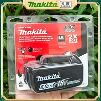 Makita 18V 6000mAh Rechargeable Power Tools Battery 18V makita with LED Li-ion Replacement LXT BL1860B BL1860 BL1850 Charger