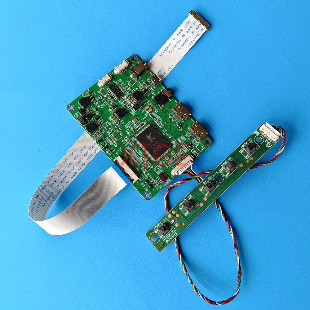 

For N156HGE-EA1/EAB/EAL/EB1/EBB Driver Controller Board 15.6" USB Micro 1920x1080 Laptop Screen 30 Pin EDP 2HDMI-Mini Kit DIY