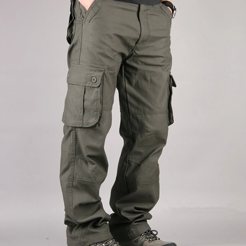 Combat Hunting Pants Men Sweat Trousers Loose Militaire Grote Maat Tactische Broek Uitloper 2024 Rechte Broek Lange Broek