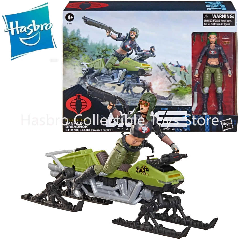 En Stock G.I. Figura de Acción Joe GI Joe Classified Series 6" 194 Zanya Dreadnok Chameleon Swamp Skier, Modelo de Juguete, Regalo para Aficionados