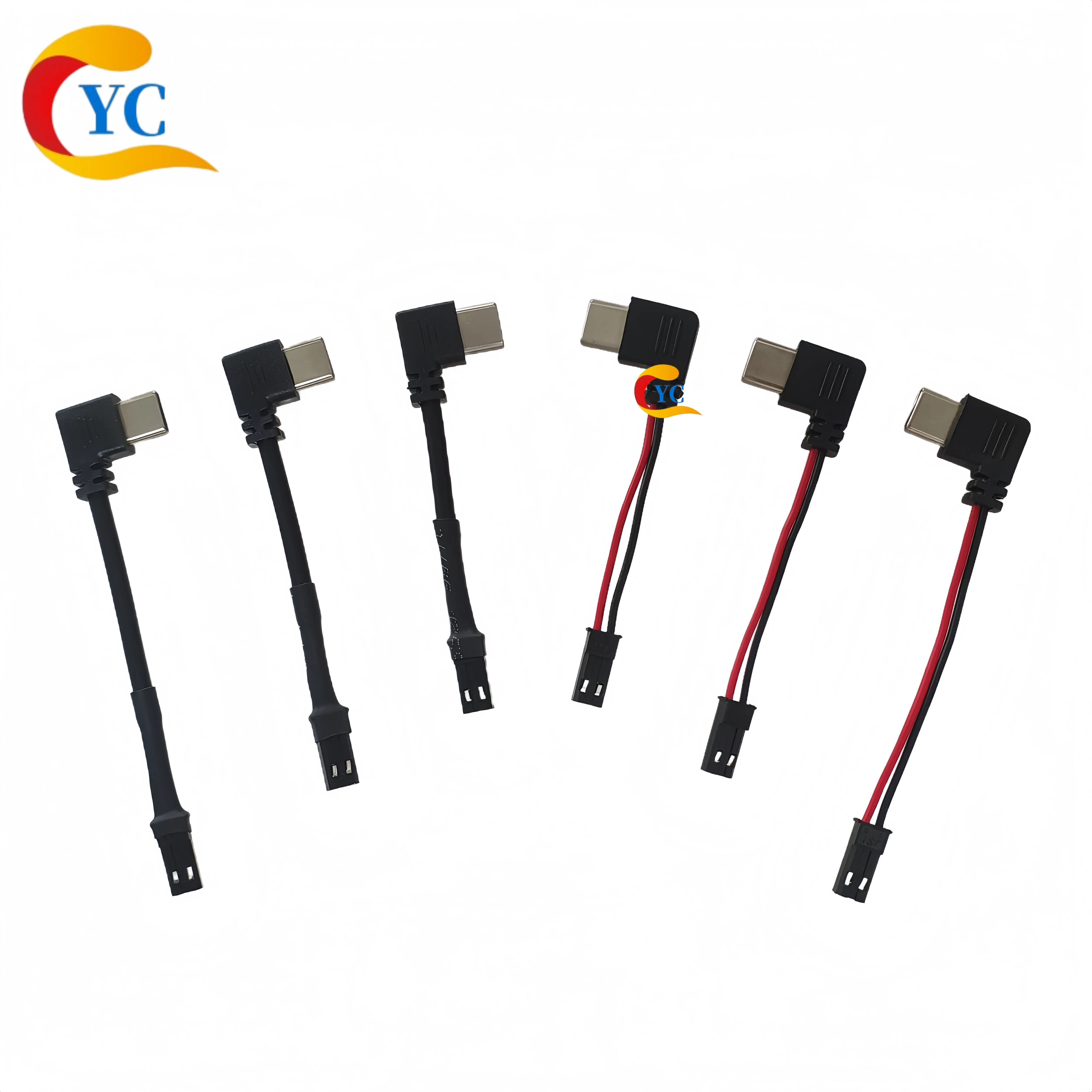 

Magnetic Back Panel Phone Holder Type-C Adapter 90-Degree Side-Bend Charging Cable USB Plug Fast Charging Tail Plug Connector Customizable Length