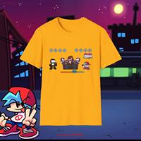 Tankmen Fnf Tankman Friday Night Funkin Newgrounds Unisex Softstyle T-Shirt