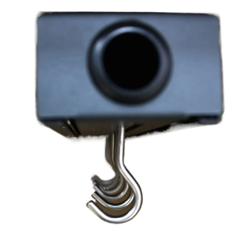 

Aluminum lightweight high load-bearing push-pull hidden top hook, pot hook in cabinet, cooker storage multiple hooks