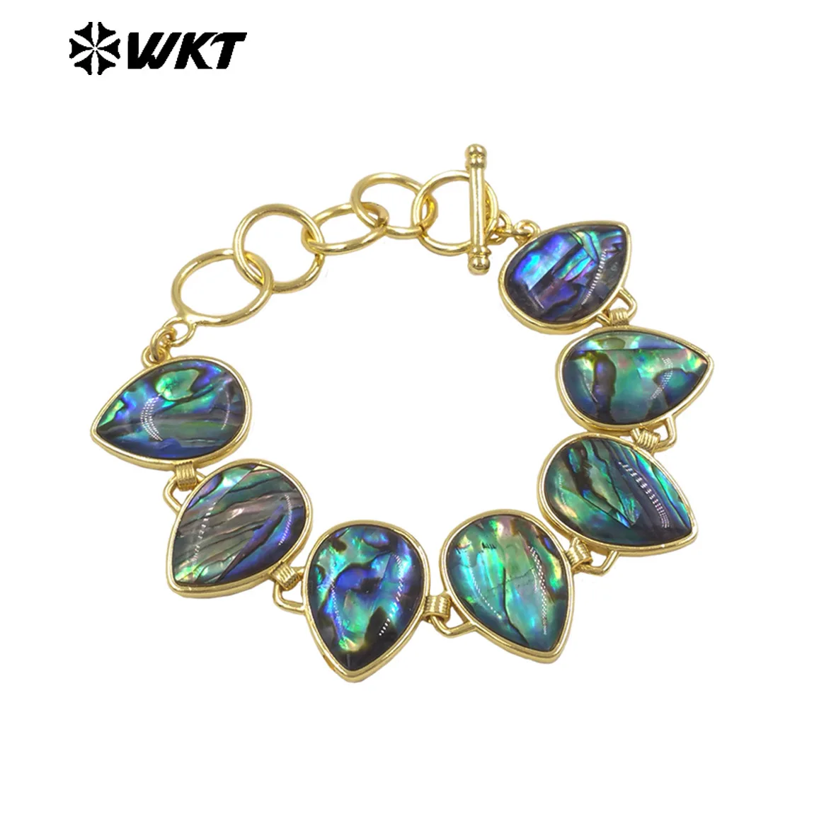 WT-MPB143 Wonderful Versatile Natural Abalone Shell Bangle Jewelry For Friends Business Jewelry ACC