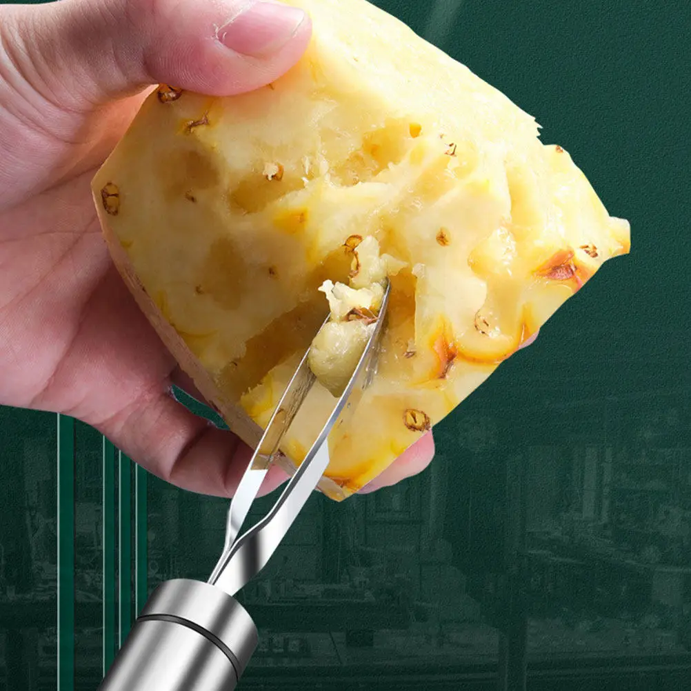 Professional Grade Stainless Steel Mango Core Remover Versatile Fruit Corer for Mango Pineapple Kiwi Safe Stable Kitchen