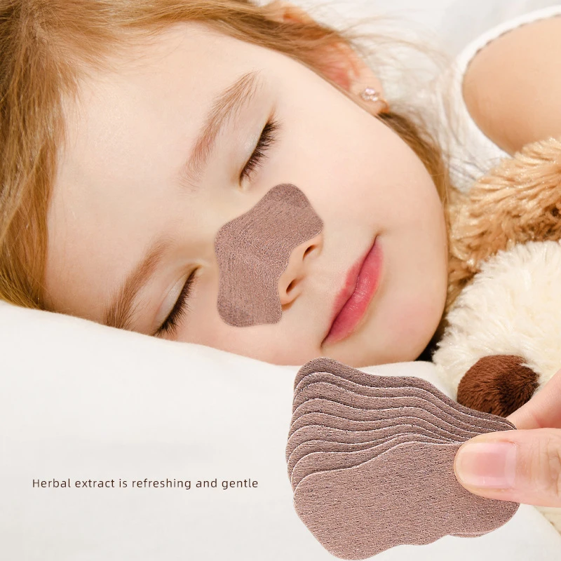 코골이 방지 코 스트립 10개 – 코 호흡을 개선하고 편안한 수면을 지원하도록 설계됨