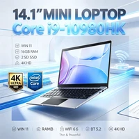 14.1-inch Ultra Slim Laptop – Intel Core i9-10980HK, 16GB RAM, up to 2TB SSD, FHD, WiFi 6, Windows 11 Pro