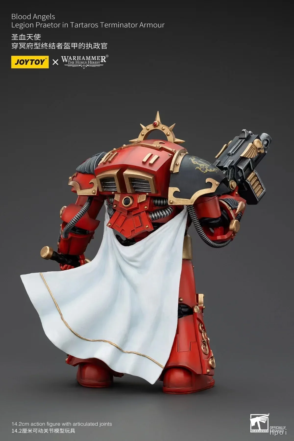 

【В наличии】JOYTOY 1/18 Фигурка Warhammer 40K Blood Angels Legion Praetor in Tartaros Terminator Armour Аниме Игрушки Модель