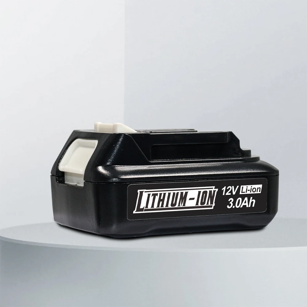 pro lithium-iontovou baterii Makita 12V 1,5-3Ah, používanou pro elektrické nářadí, jako je stavebnictví a zahradnictví - náhled 6