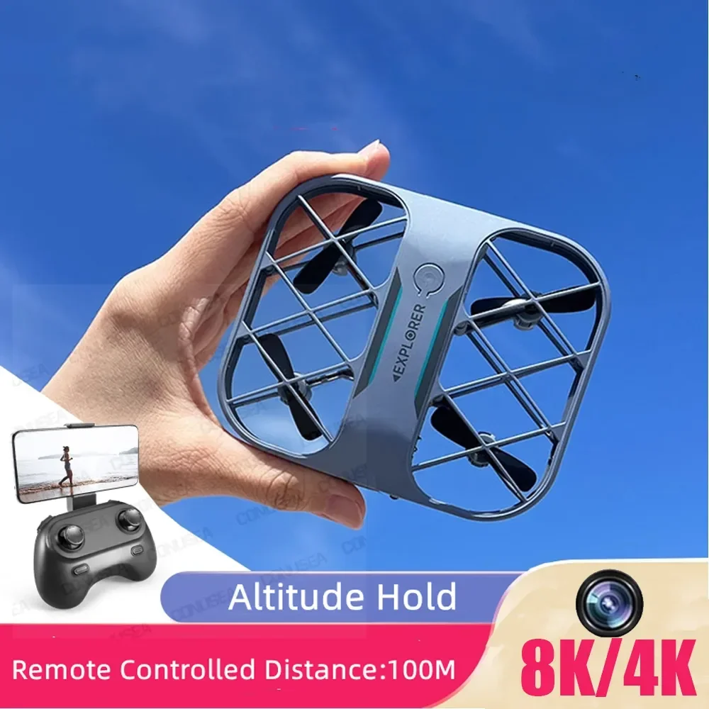 Mini Drone Drone 4K Quadcopter with Camera Live Transmission Mini Pocket UFO Small Remote Control Toy