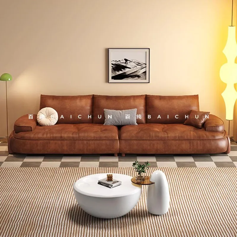 Nordic Designer Living Room Sofas Couch Armchair Leather Recliner Floor Sofas Love Seat Modern Luxury Muebles Home Furniture