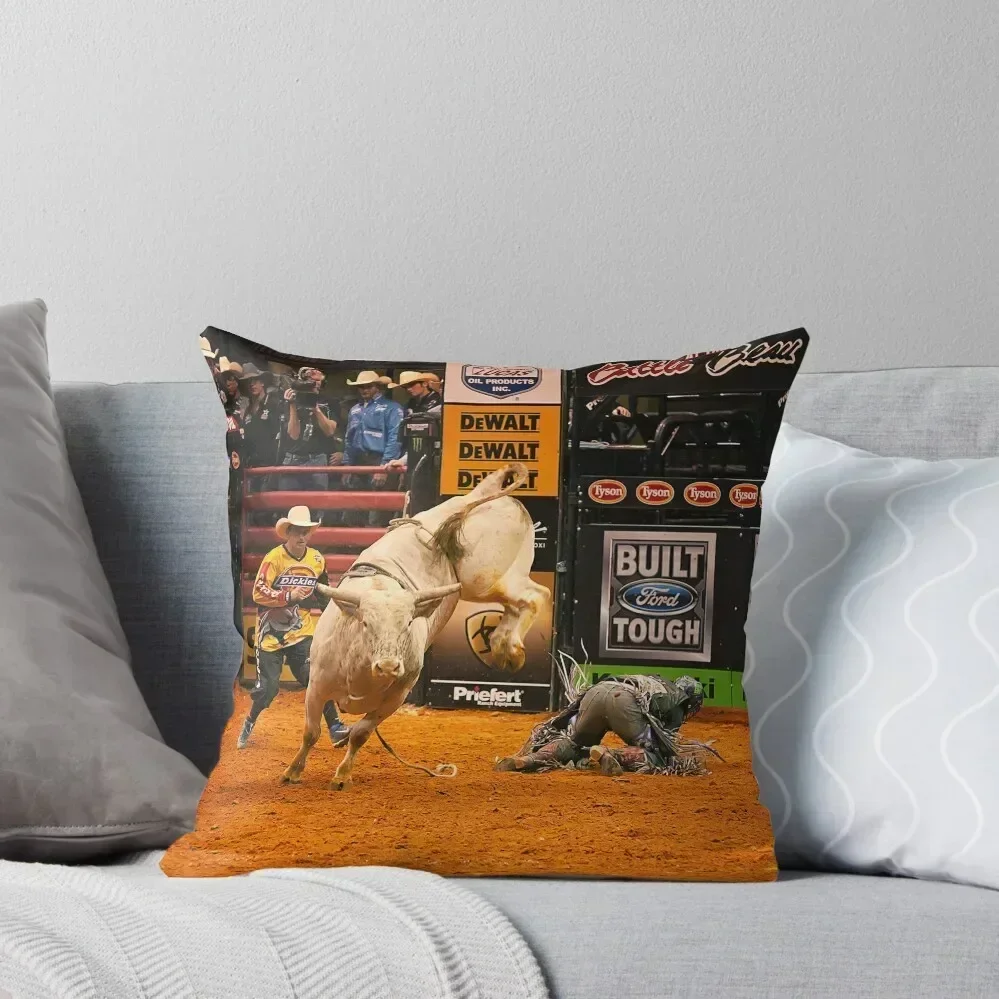

PRO BULL RIDING Throw Pillow Christmas Pillow Covers pillowcases for sofa cushions luxury sofa pillows pillow