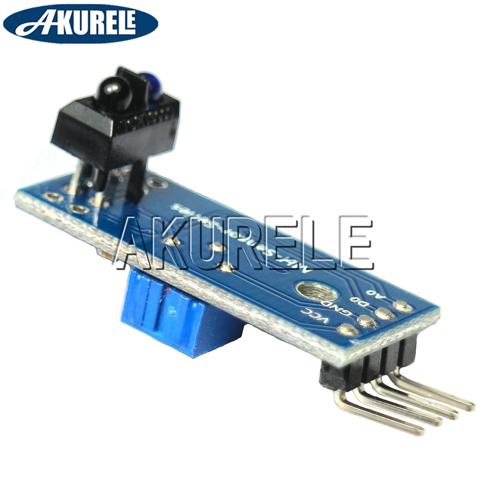 TCRT5000 Sensor Refletivo Infravermelho, Módulo Interruptor IR, Linha de Barreira Fotoelétrica Rastreamento, Módulo para Arduino Smart Car, DC3.3V-5V