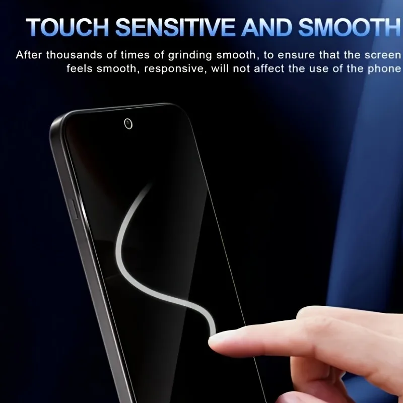 1-3PCS For Xiaomi Poco X7 Pro X8 Pro Max Easy Install Privacy Tempered Glass Screen Protector for F7 X6 X5 X4 X3 M6 M3 F6 C75C65 view 2