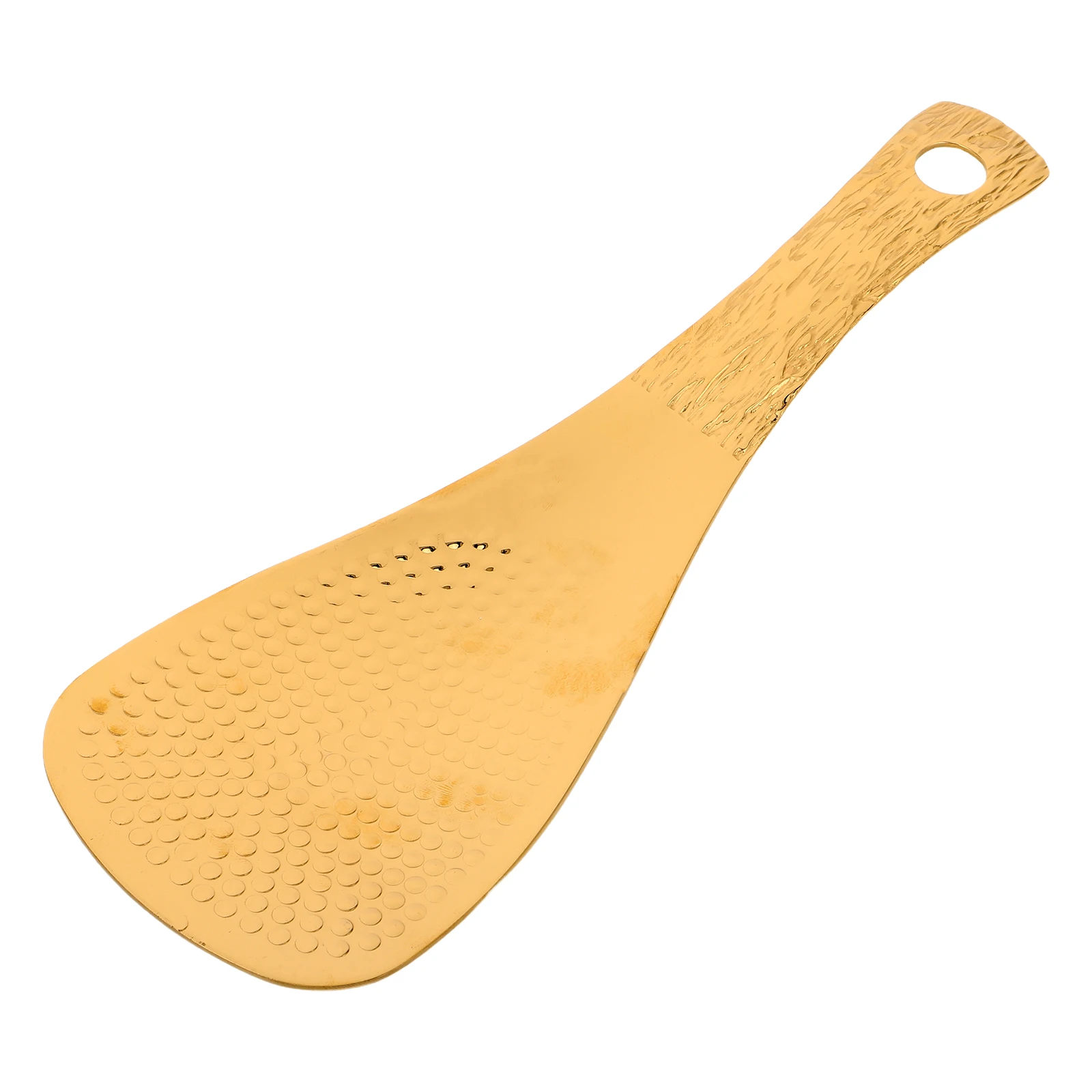 

Stainless Steel Rice Nonstick Serving Spoon Large Capacity Hammered Surface Mirror Finish Kitchen Utensil For Home