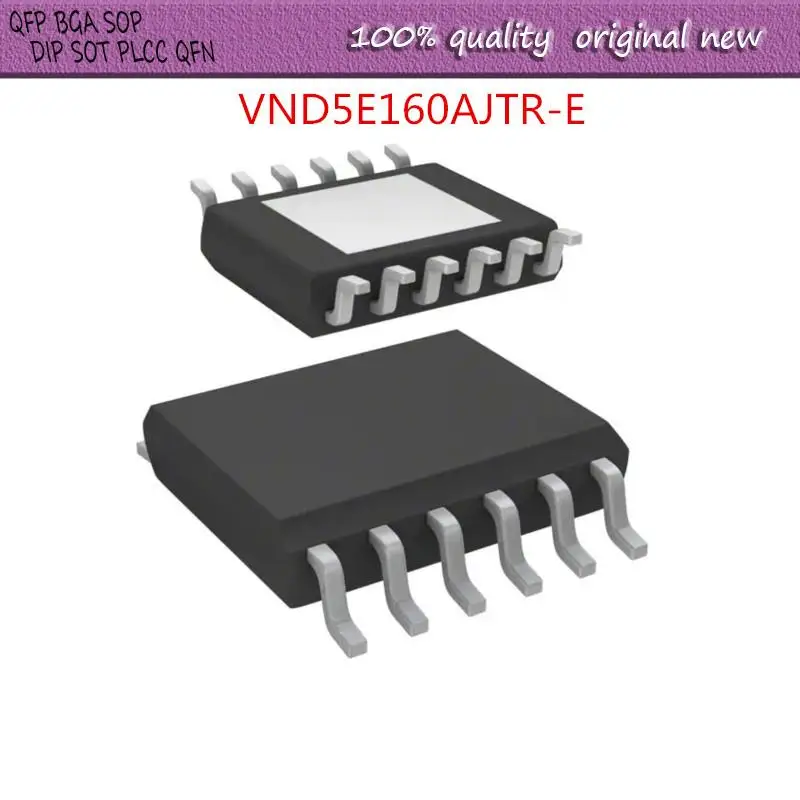 

NEW 5PCS/LOT VND5E160AJTR-E VND5E160AJTR D5E160AJ HSSOP-12