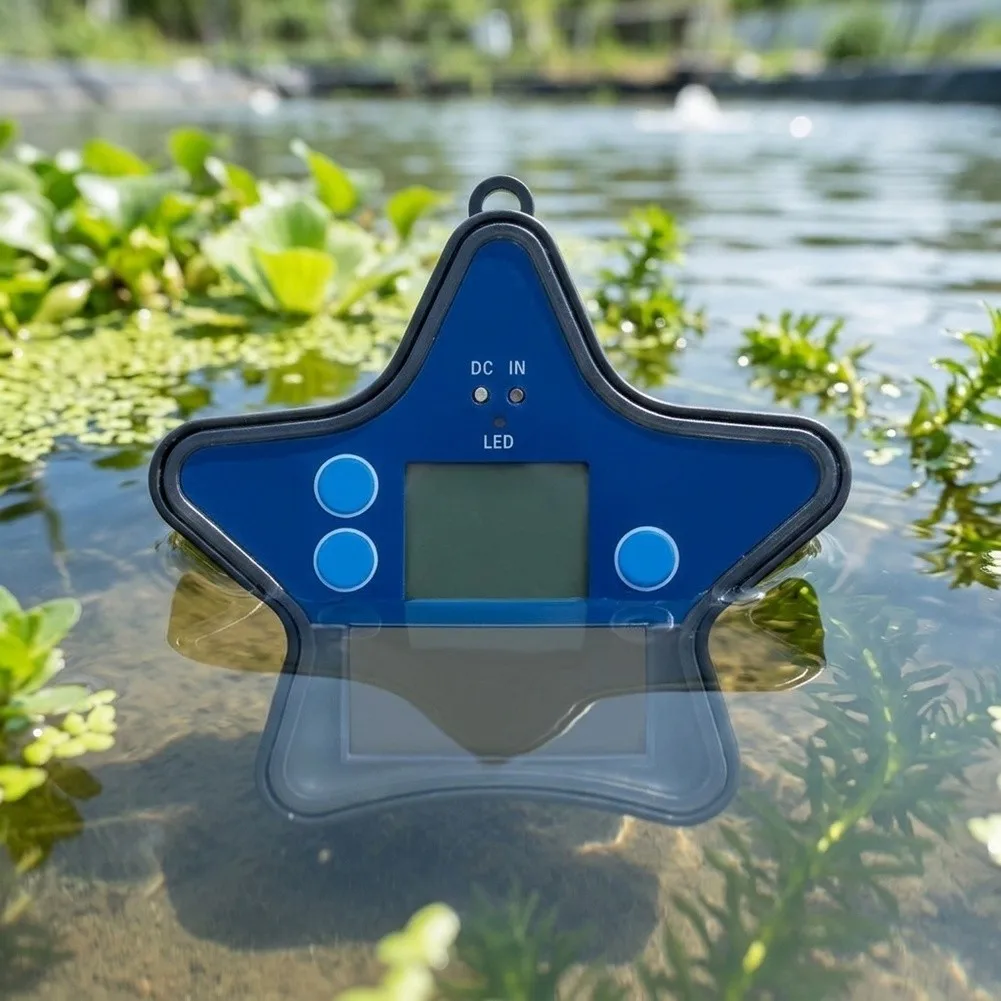 For Aquaculture Water Monitor with Floating DO Sensor pH ORP Conductivity Salinity and Temperature Data Logging