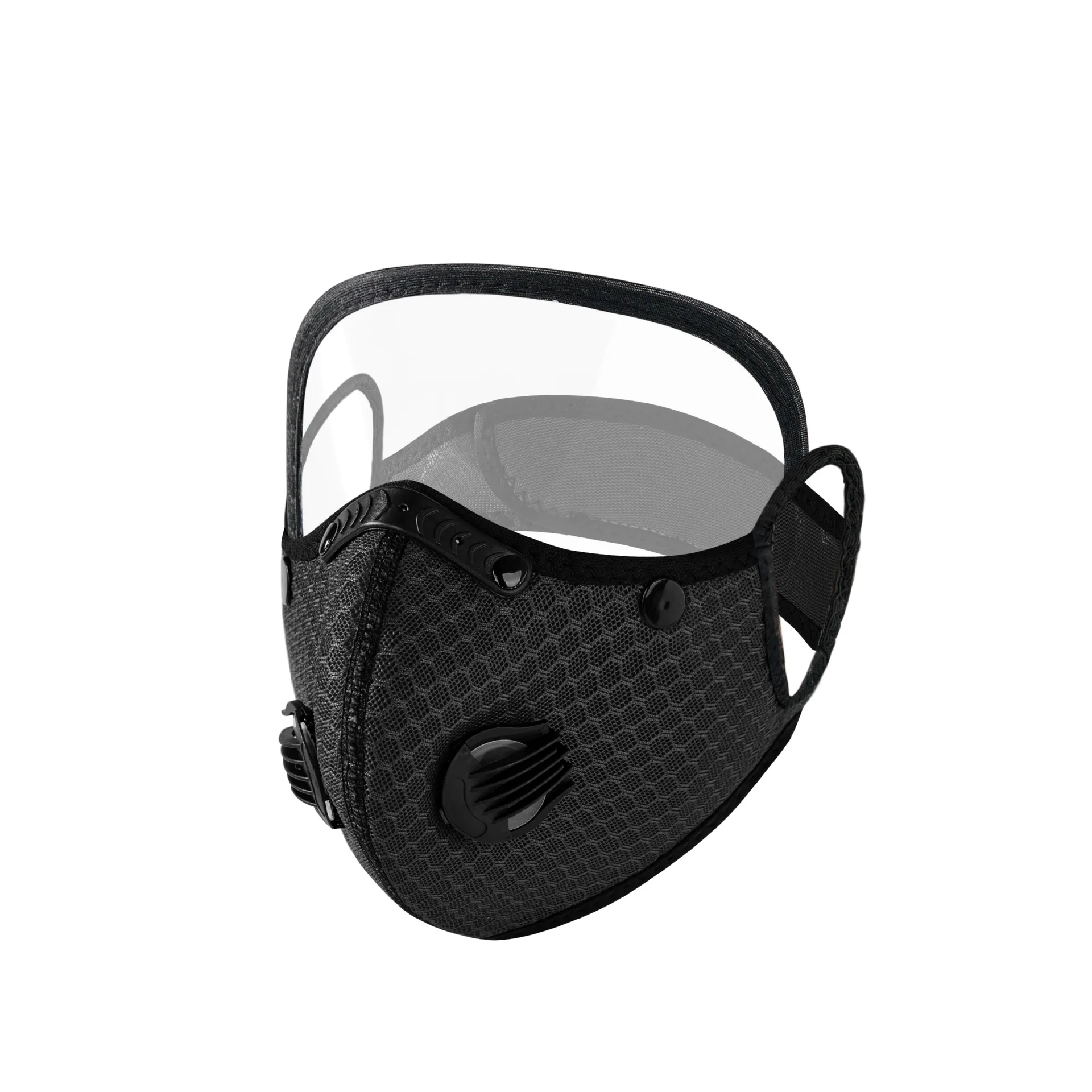 AliExpress NONE Cycling Face Mask with Activated Carbon Filter, Breathable Anti Dust Anti Haze Mask for Outdoor Sports Bike Riding