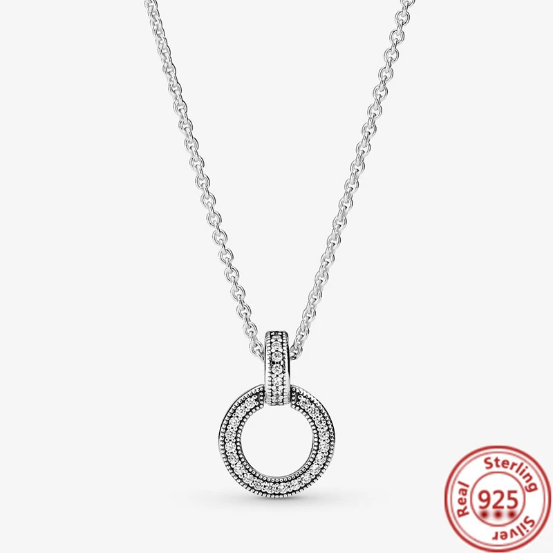 Autentyczne 925 Sterling Silver naszyjnik chwile wąż łańcuch naszyjnik Fit oryginalny marka wisiorki koraliki kobiety Party DIY biżuteria prezent