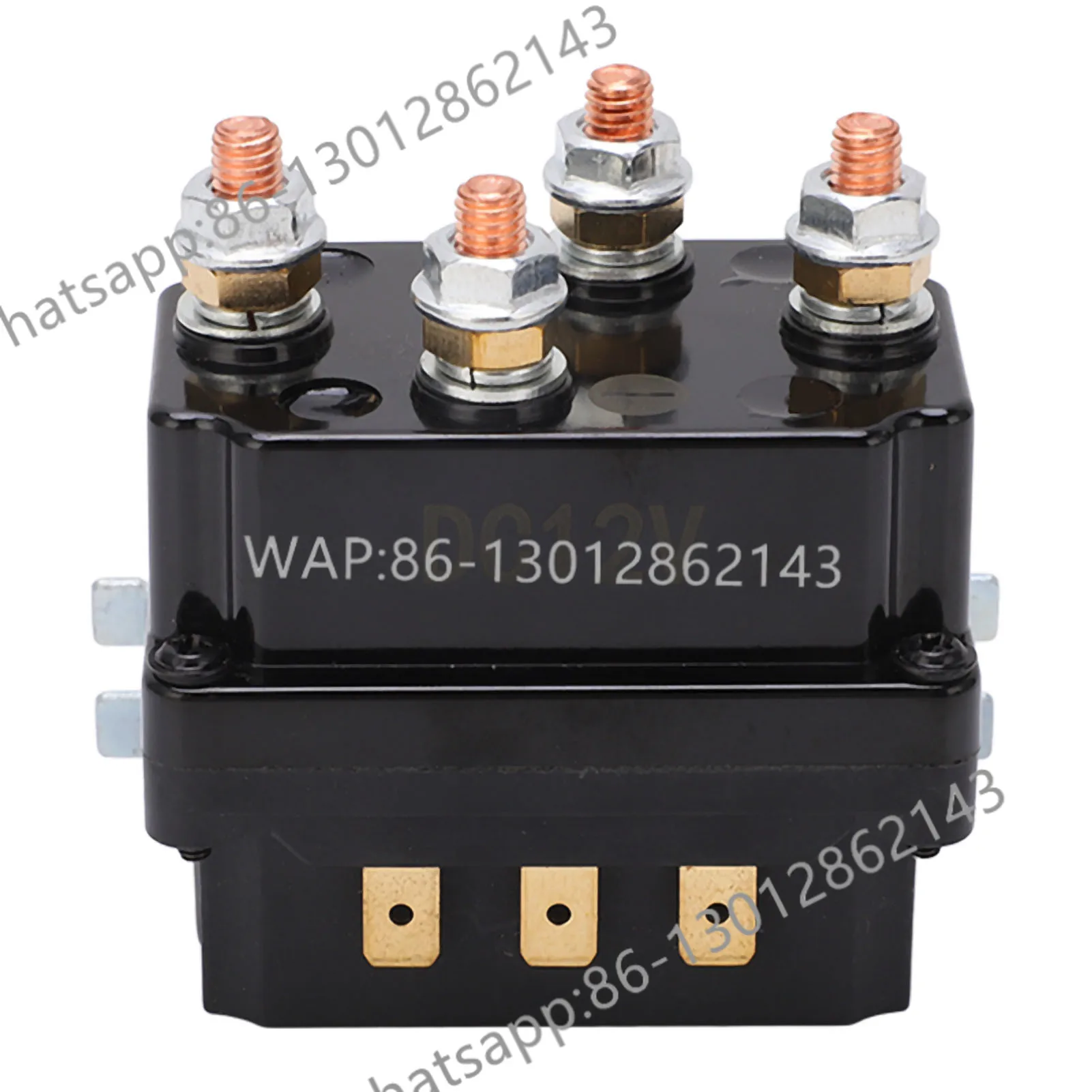 Winch Relay 250A Integrated Waterproof ABS Brass Electric Winch Relay for Off Road Vehicle 12V
