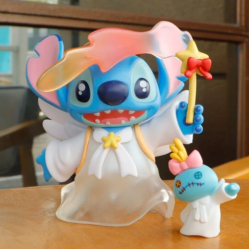 جديد 6 قطعة بين النجوم طفل لطيف عروسة كارتون لعبة بولي كلوريد الفينيل أنيمي الشكل سطح المكتب زخرفة Kawaii موضة غرفة الديكور هدايا عيد