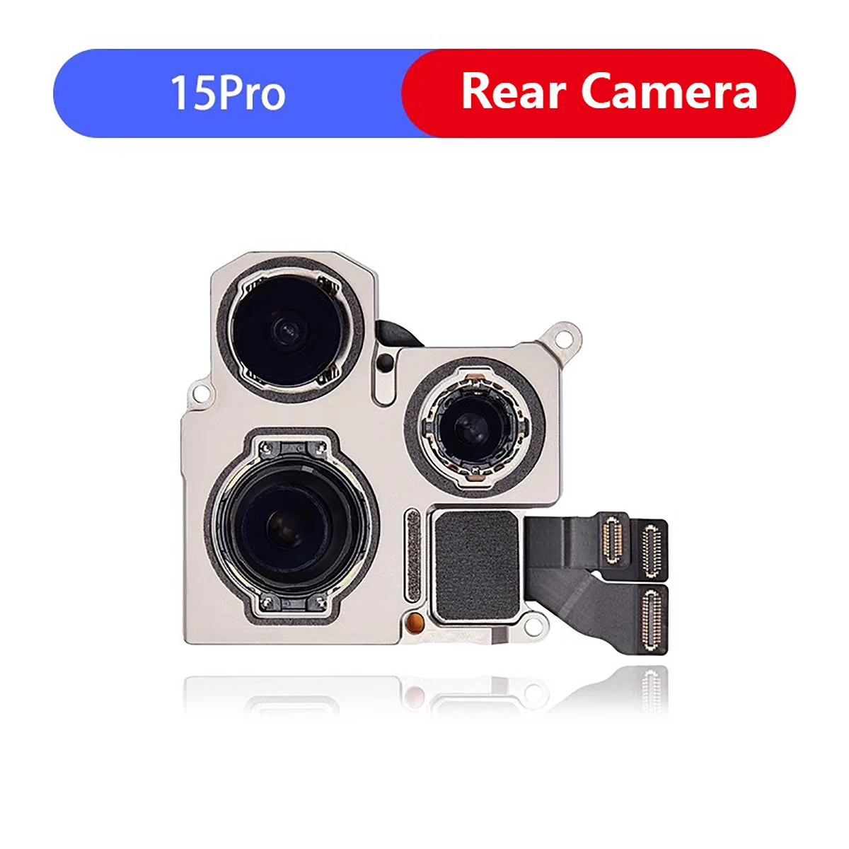 Wholesale Tested Disassembly Rear Camera For iPhone 15 14 13 Pro Max Plus 13Mini Main Lens Flex Cable Camera Teste Delivery 12