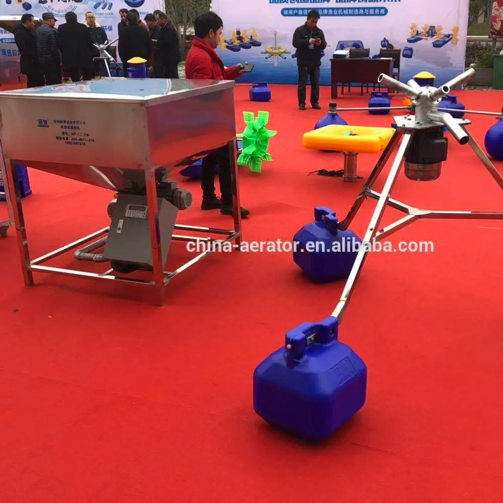 

Aqualculture ponds Fish Feeding Machine in 360 Degree