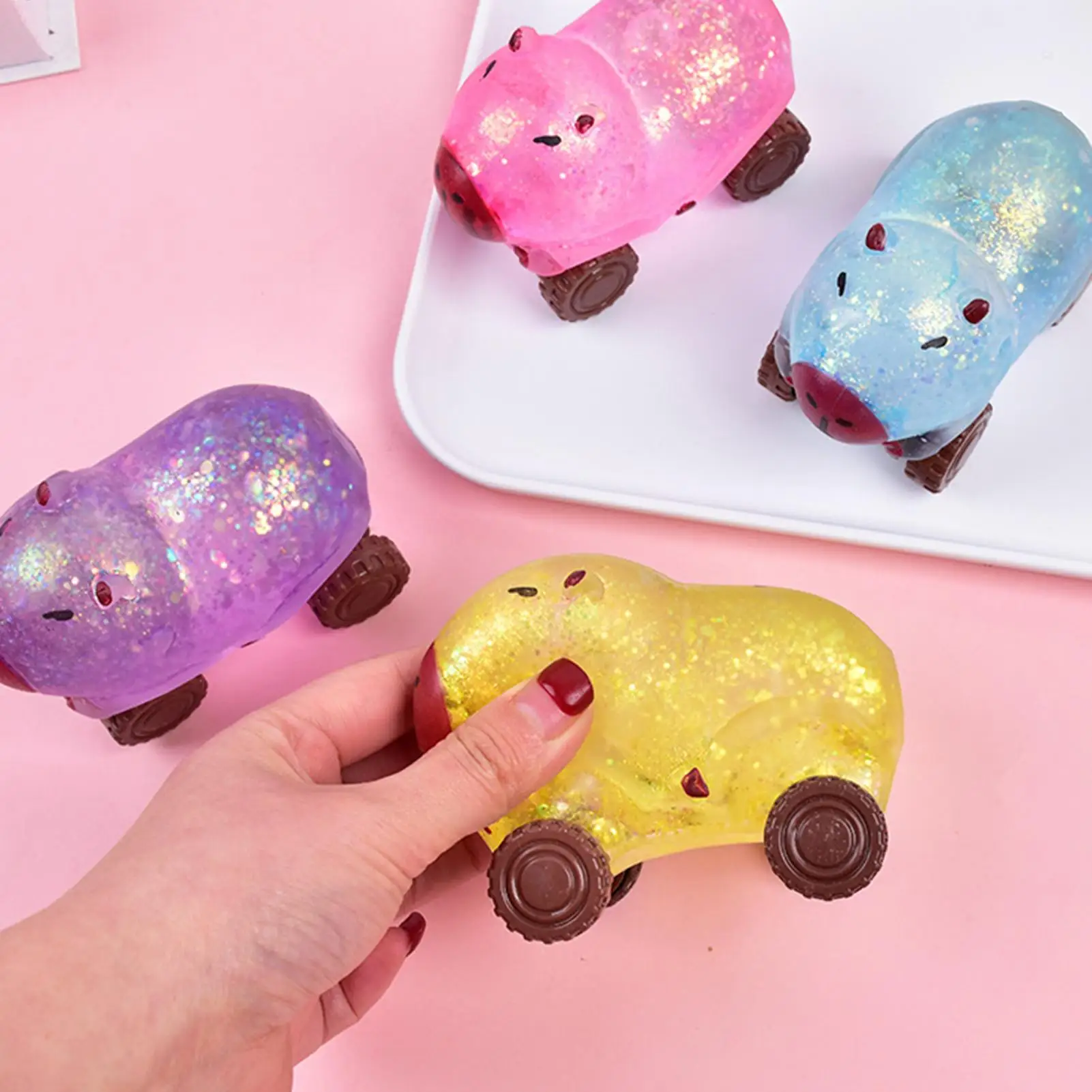 

Игрушка-антистресс в форме капибары для автомобиля: успокаивающие сенсорные игрушки-фиджеты для дома, школы, класса, общежития, колледжа, путешествий, автомобиля