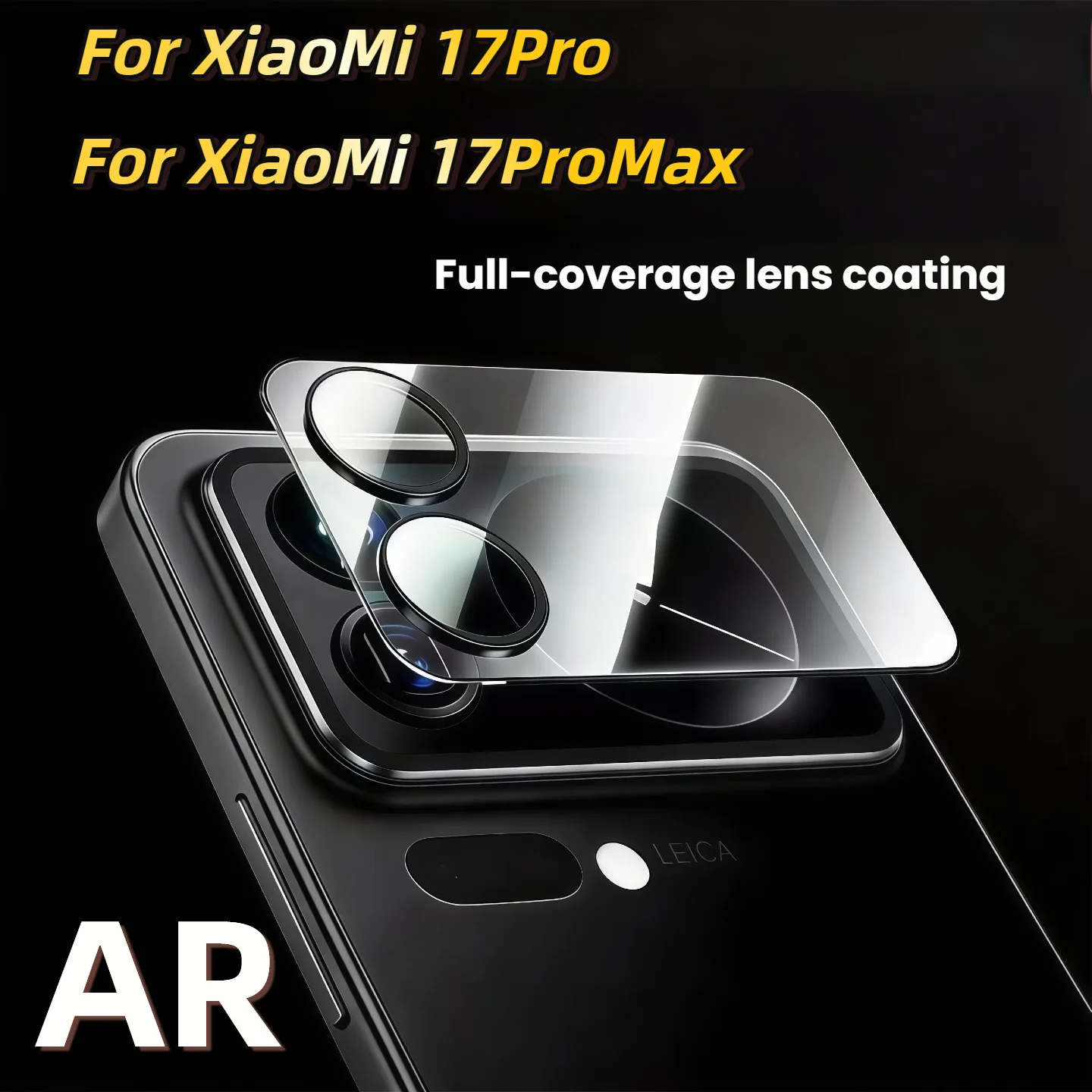 

For Xiao Mi 17 pro Max/17 pro Anti-Shatter Full Cover Tempered Glass Screen Protector with Camera Lens & Back Cover Protection