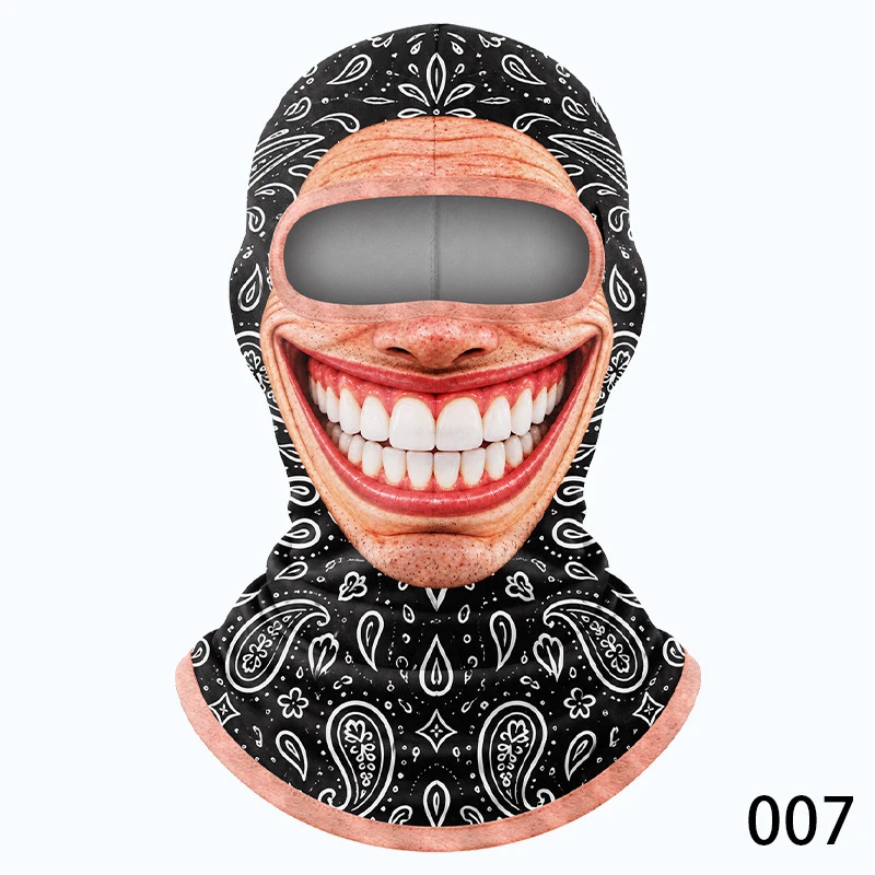 Winter Motorcycle Face Mask Keep Warm Ski Mask For Cycling Skiing Snowboarding Outdoor Sports Motorbike Riding Wacky Face Mask
