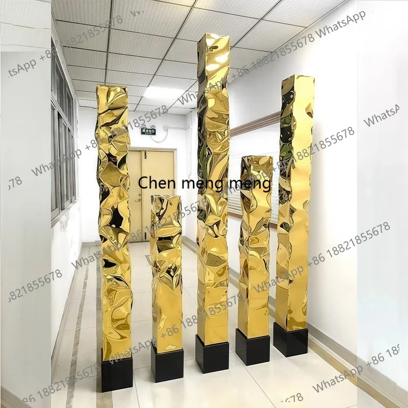 

Напольные скульптуры из нержавеющей стали K153 для отелей, вилл, офисных зданий и крупномасштабного художественного оформления