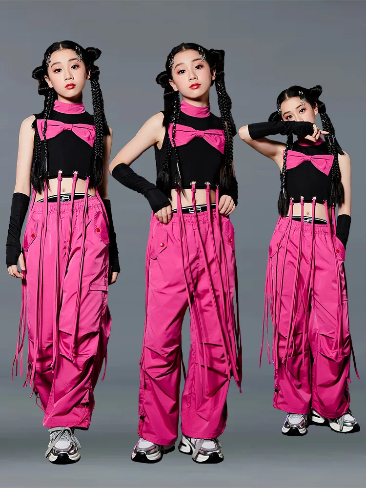 

Street Dance Costume Jazz Girl Jazz Dance Costume Model Runway Catwalk Performance Costume Trendy Suit