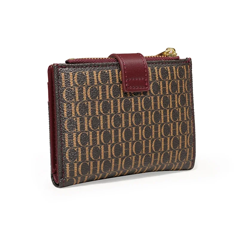 Dompet Kartu Wanita CH Desain Unik Premium, Dompet Kartu Bermotif Dua Belas Zodiak Animasi, Desain Cetak Berkualitas Tinggi