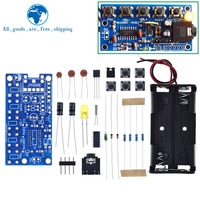 TZT DIY Electronic Kits Wireless Stereo FM Radio Receiver Module  76MHz-108MHz DC 1.8V-3.6V