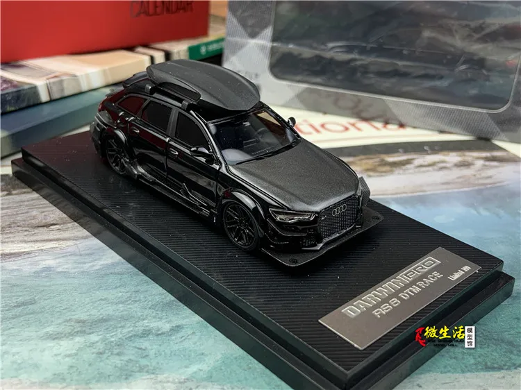 GLM 1/64 DarwinPro DTM RS6 Avant résine jouet véhicule à moteur moulé sous pression en métal modèle cadeaux