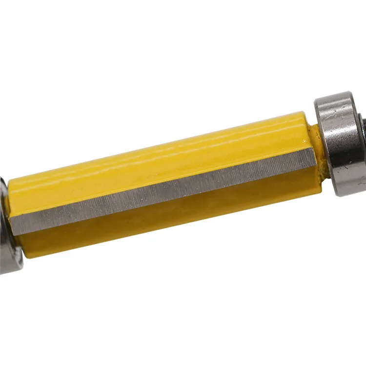 1PC 1/4" 6.35MM Shank Milling Cutter Wood Carving Flush Trim Top & Bottom Bearing Router Bit Milling Cutter For Wood Woodworking