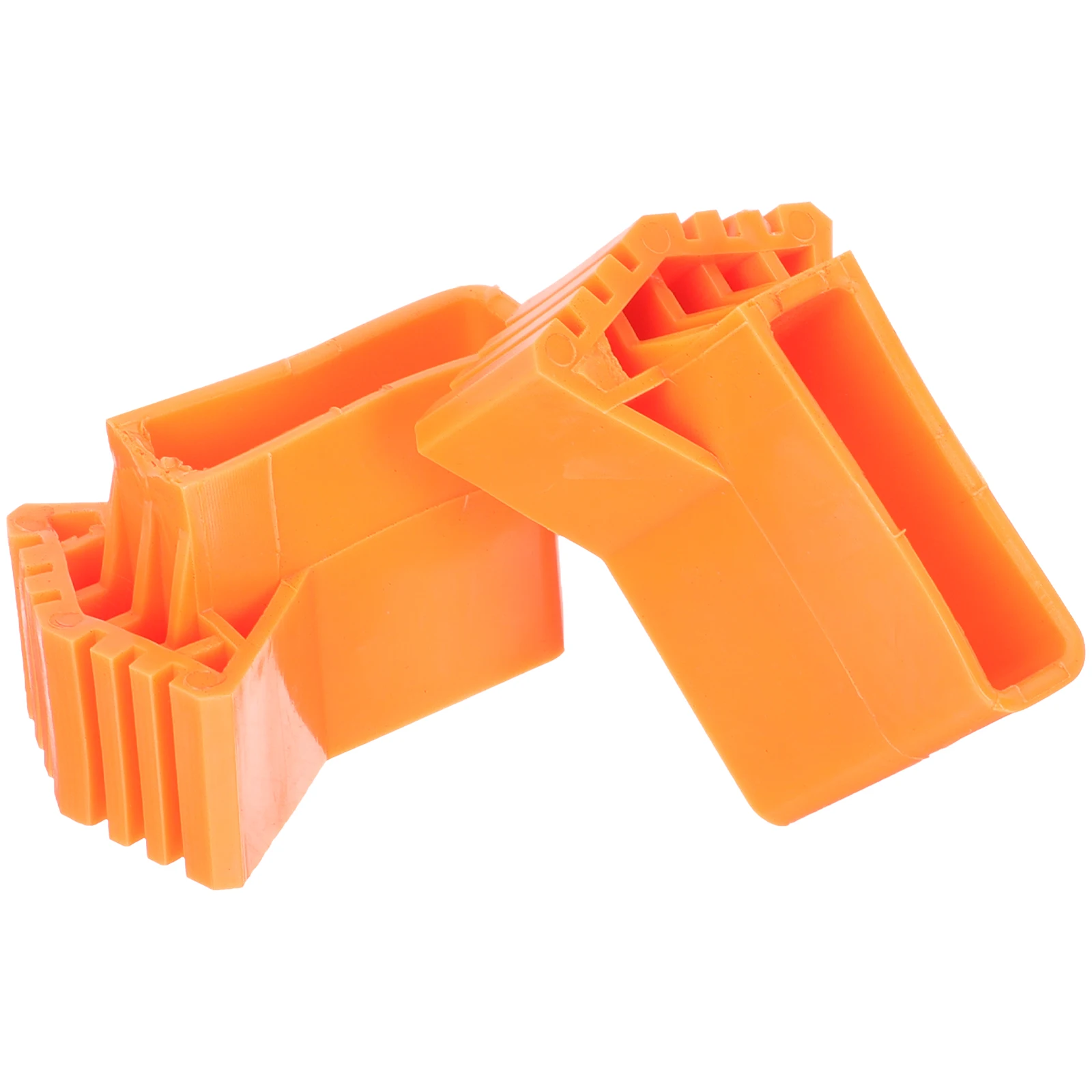 2pcs Ladder Feet Covers Non-slip Rubber Foot Pads for Folding Stairs Stability Protective Caps Replacement Accessories