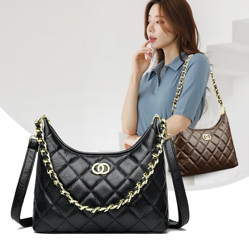 

Новая женская роскошная сумка из искусственной кожи, модная брендовая дизайнерская сумка на плечо, женская сумка через плечо, маленькая сумка, женские сумки и кошелек