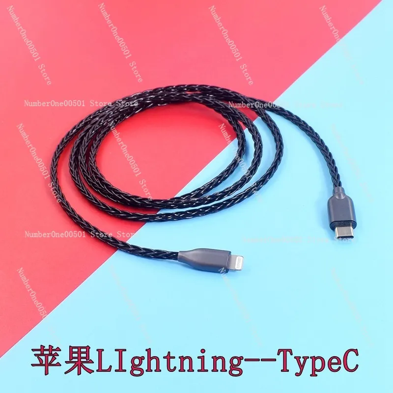 Cavo Per Cuffie USB-C A Jack 3.5mm 1.5m - Trecciato OFC 4x20 Core, Connettori Placcati Oro Per Audio HiFi - 3