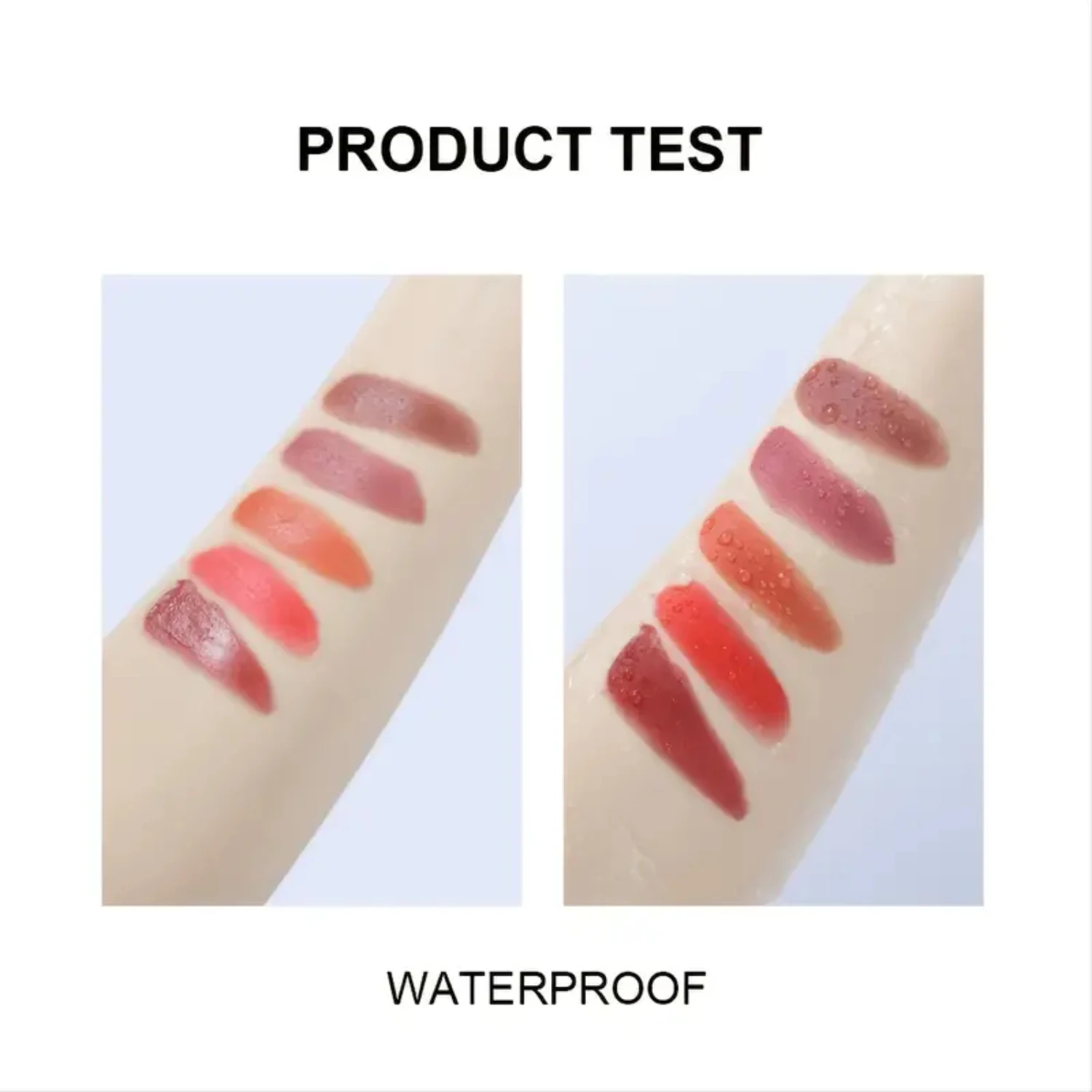 Hochpigmentierter 3-in-1-Lippenstift, Rouge und Lidschatten – langlebige und wasserfeste Mehrzweck-Lippen- und Wangentönung