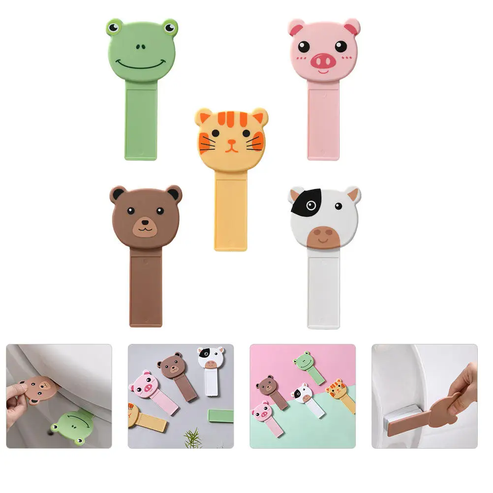 5Pcs Toilet Seat Cover Lifter Soft Durable Material Beautiful Strong Wearresistant for Longlasting Use Toilet Seat Cover Lifter