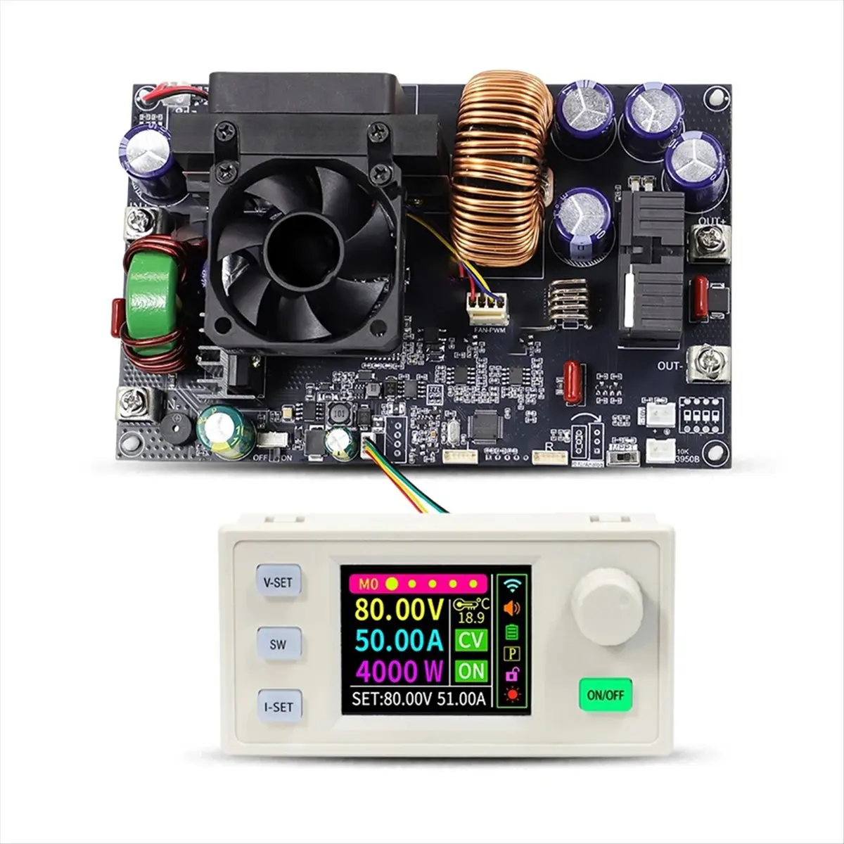 ☶❈＊♥AC1261-XY8050S CNC DC Power Supply 80V/50A/4000W Adjustable Stabilized Power Supply Constant Voltage