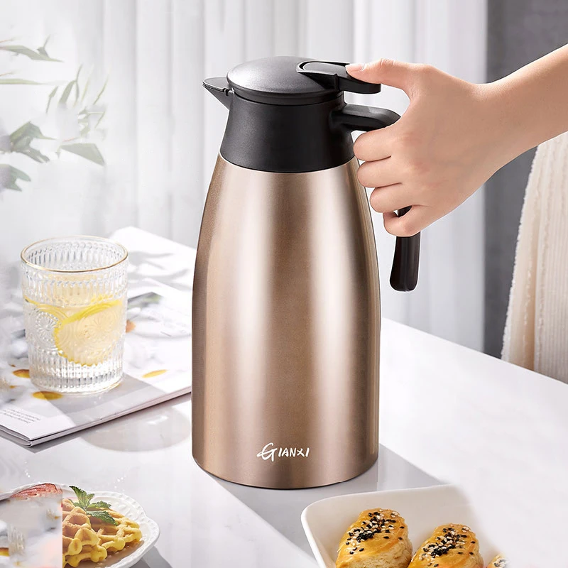 

GIANXI Heat Preservation Pot Household Glass Liner Thermos High-capacity Stainless Steel Thermal Insulation Kettle