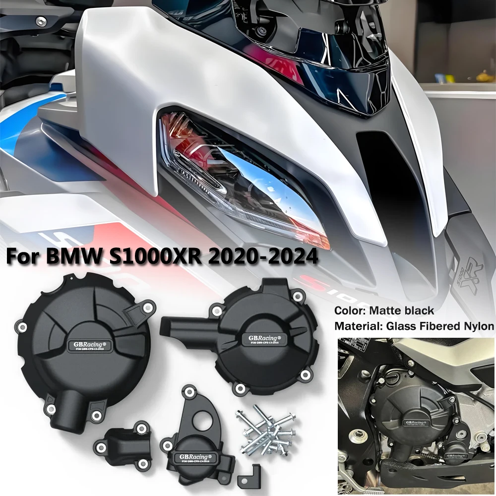 

GBRacing for BMW S1000XR 2020-2024 off-road motorcycle engine hood protective cover accessories and modifications