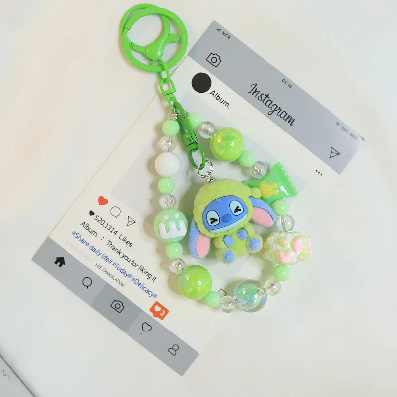 1 قطعة سلسلة مفاتيح عبر الحدود دمية لطيفة على شكل قلب فتاة معلقة للطلاب